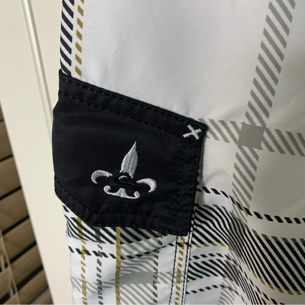 Quiksilver Plaid Embroidered Board Shorts